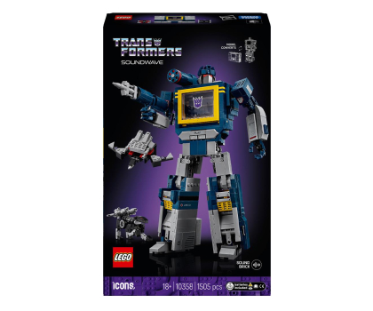 Klocki LEGO® LEGO Icons 10358 Transformers: Soundwave